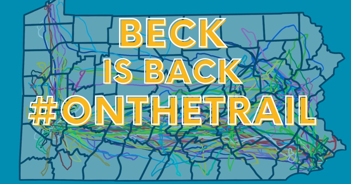 After some much needed rest, #TeamBeck is getting ready to get back #OnTheTrail. We are planning our summer travel and know that #everycountycounts: email event information to info@jillbeck.com and we'll do our best to get there!