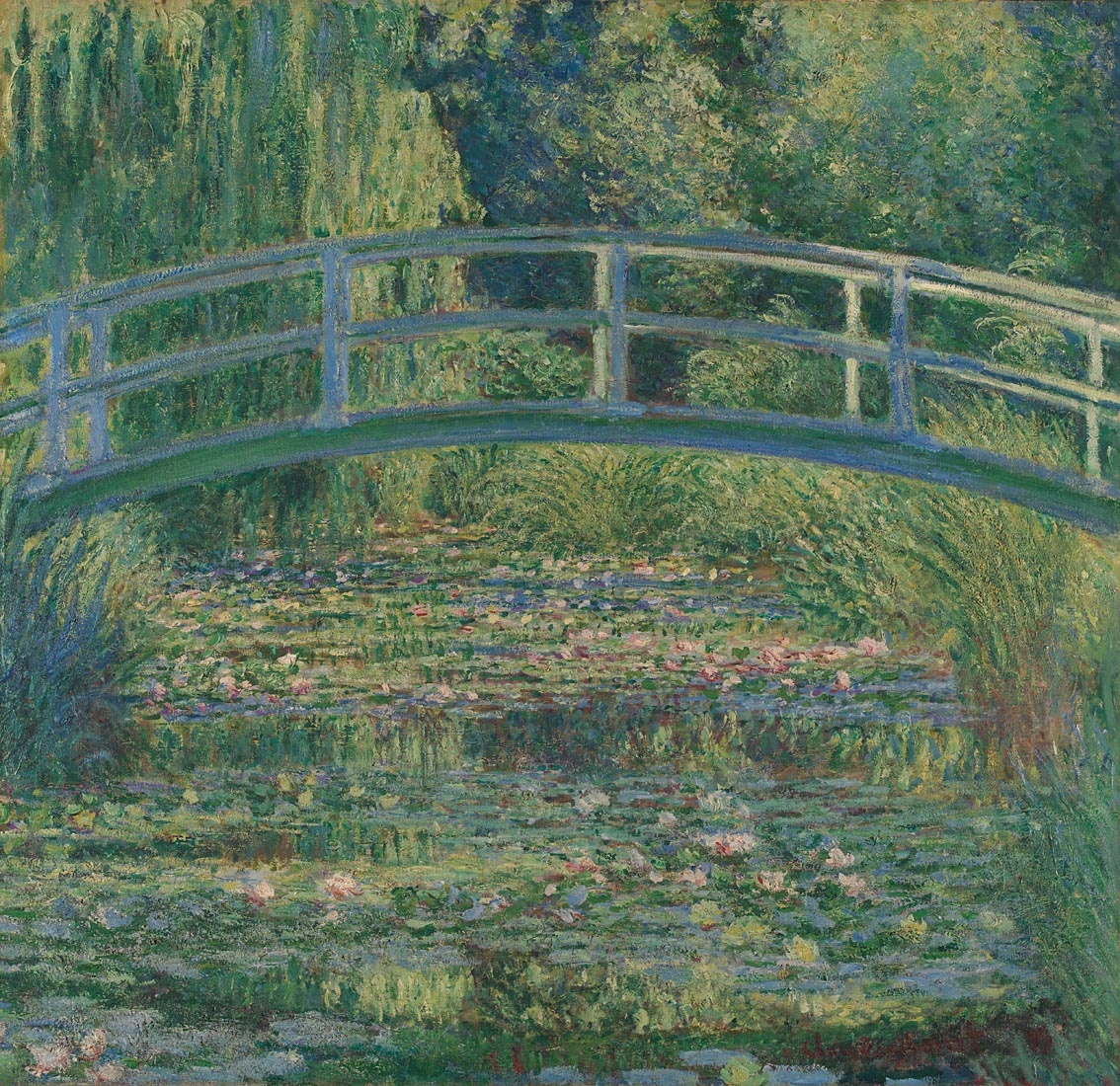 A moment of peace and quiet 🍃

In 1893 Monet bought a plot of land next to his house in Giverny. He wanted to create a water garden ‘both for the pleasure of the eye and for the purpose of having subjects to paint': bit.ly/3BQOLQA