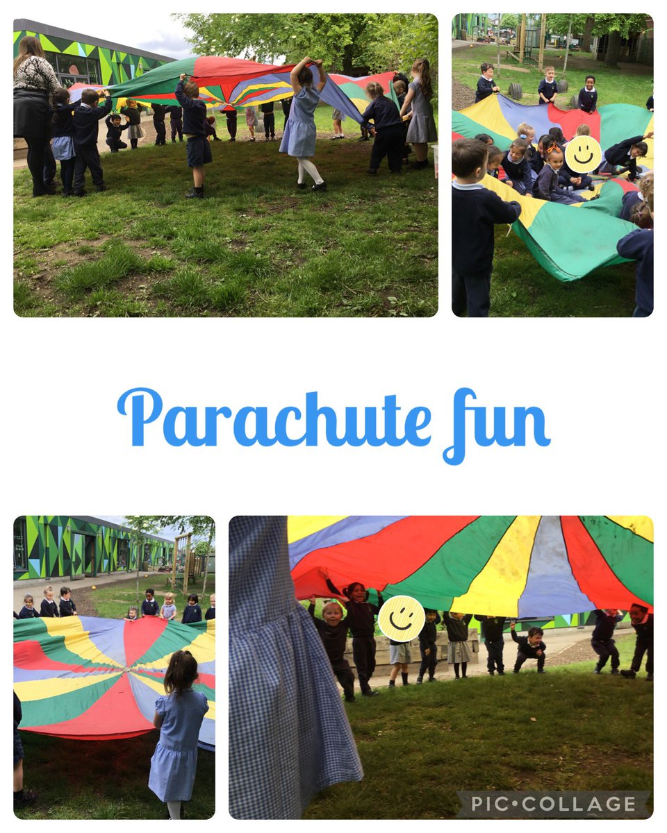We had lots of fun with the parachute #ltpaPSED #wearebrightfutures