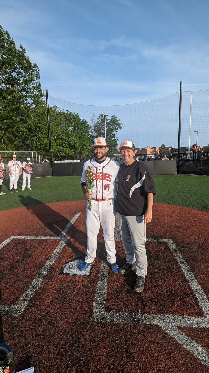 ReggiesBaseball's tweet image. Congratulations to Yuniel Rivera. Yuniel came out of nowhere and just eats innings. Beyond that, his attitude and presence is always positive.  Good luck in your future endeavors,