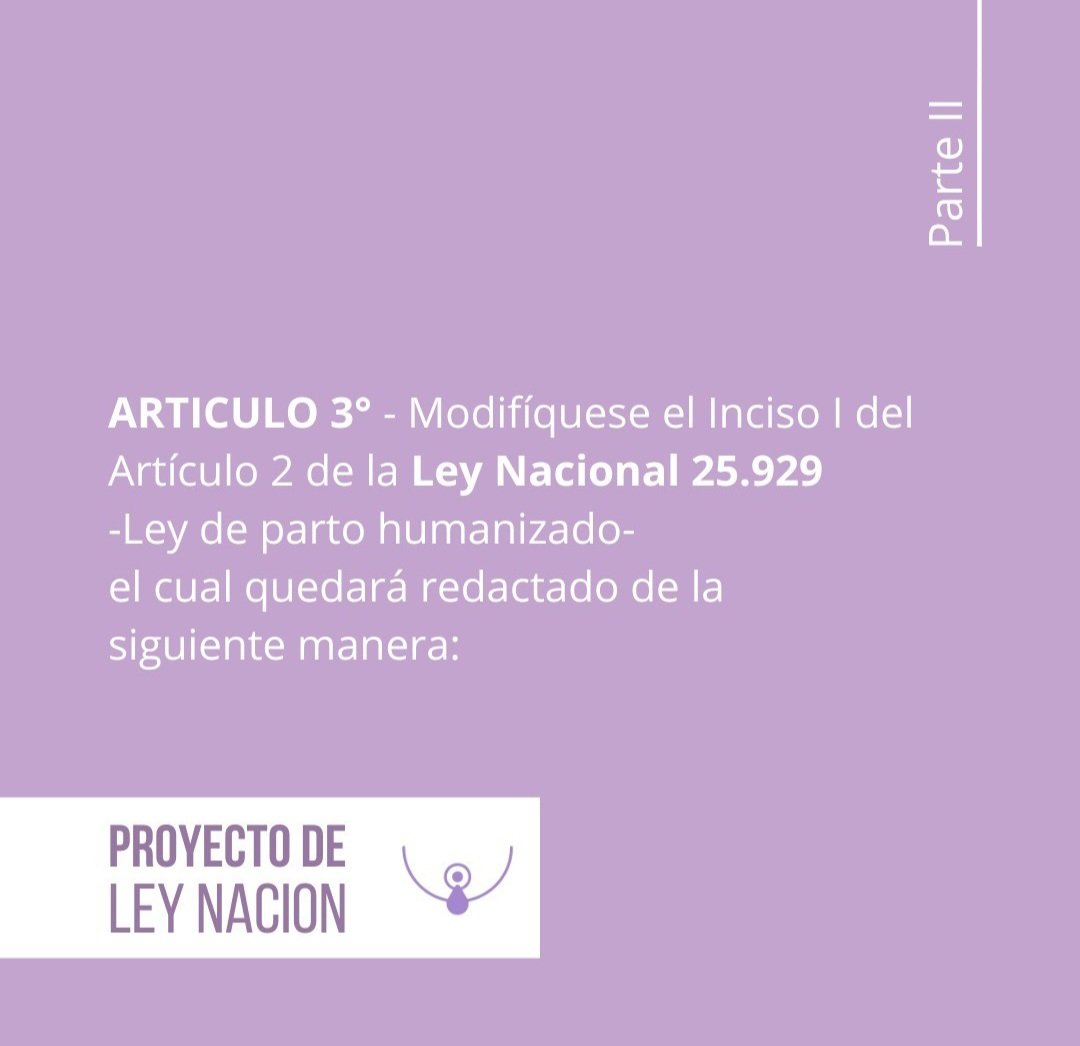 LeyDePuerisYa's tweet photo. A través de la modificación del Inciso I del art. 2 de la #LeyNacional 25.929, podemos visibilizar aún más, que nuestra profesión es la idónea para llevar adelante la tarea de asistencia específica en el abordaje de la #LactanciaMaterna.

#LeyDePuericultorasYa https://t.co/RD5deq3TQb