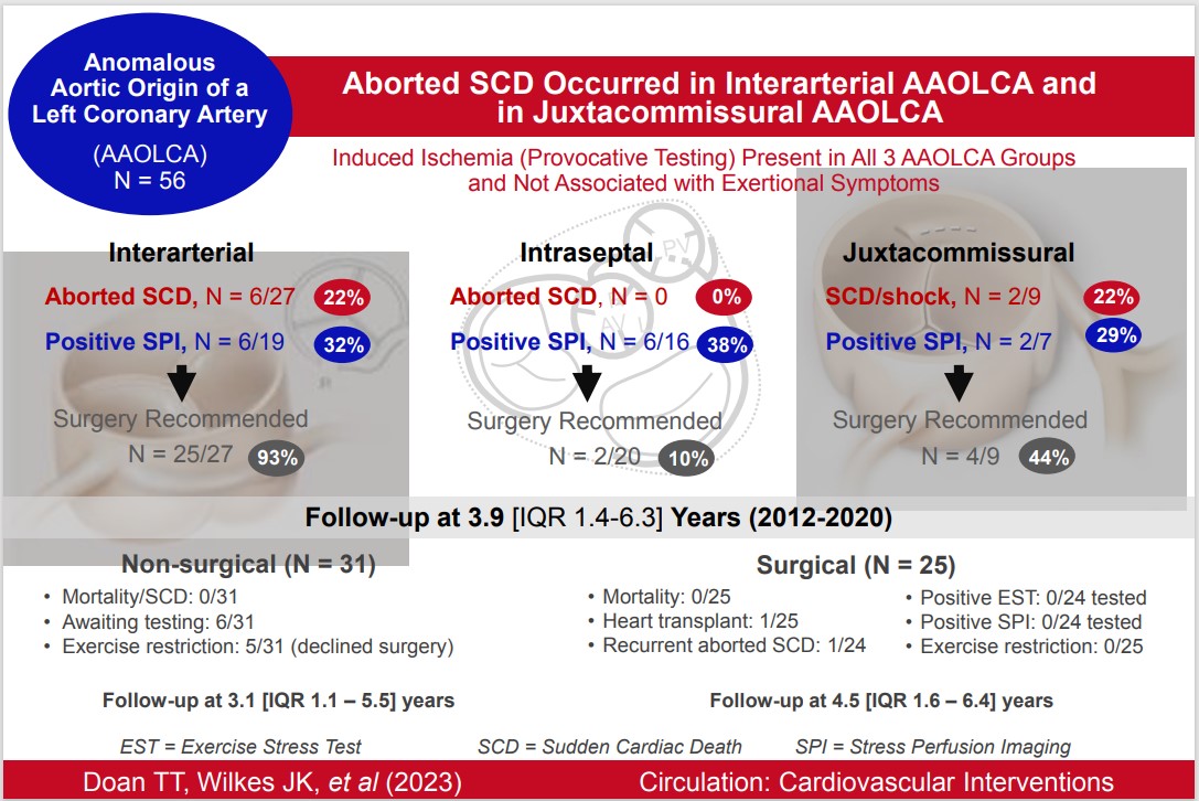 CircInterventions (@circintv) on Twitter photo What predicts a worse outcome for anomalous aortic origin of the left coronary artery? AAOLCA and High-risk features beyond an interarterial course #AHAJournals #cardiotwittero <a href="/tamtdoan/">Tam T Doan</a> <a href="/TCHheartcenter/">TCH Heart Center</a> <a href="/BCM_Pediatrics/">BCM Pediatrics Residency</a> <a href="/silvana_molossi/">Silvana Molossi</a>
ahajournals.org/doi/10.1161/CI… What predicts a worse outcome for anomalous aortic origin of the left coronary artery? AAOLCA and High-risk features beyond an interarterial course #AHAJournals #cardiotwittero <a href="/tamtdoan/">Tam T Doan</a> <a href="/TCHheartcenter/">TCH Heart Center</a> <a href="/BCM_Pediatrics/">BCM Pediatrics Residency</a> <a href="/silvana_molossi/">Silvana Molossi</a>
ahajournals.org/doi/10.1161/CI…