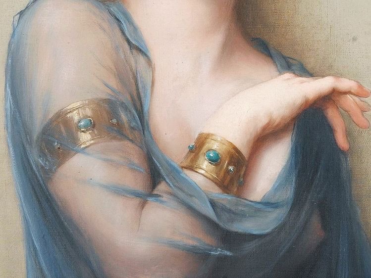 AcademiaAesthe1's tweet image. sheer fabric in art