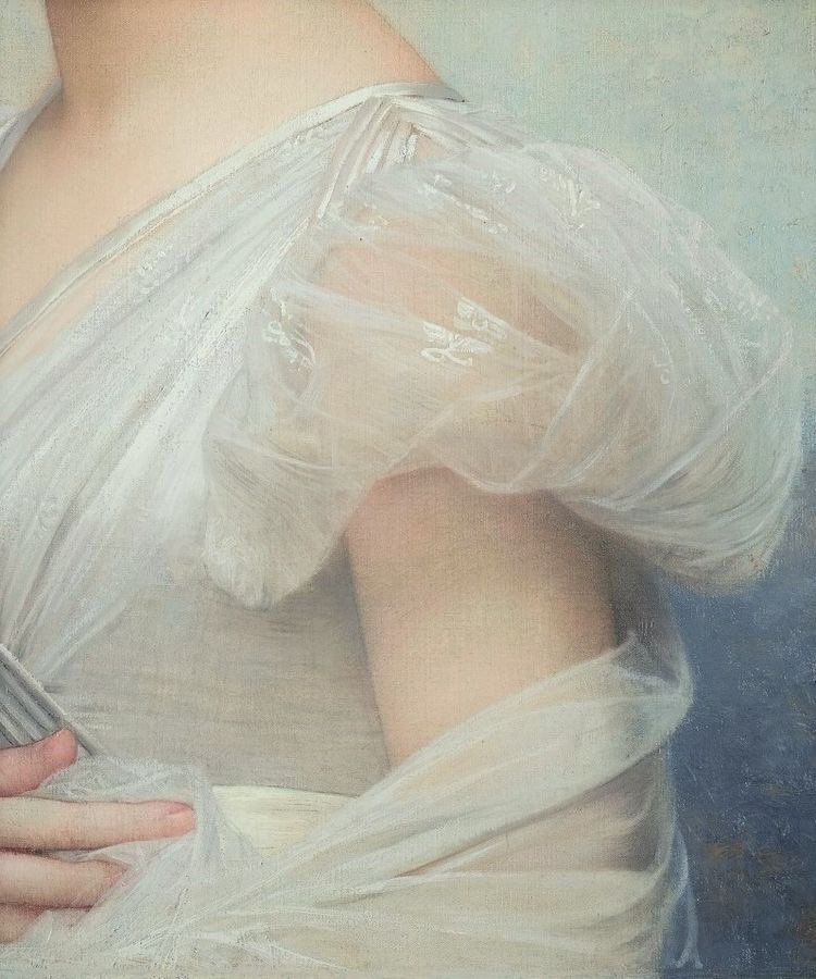 AcademiaAesthe1's tweet image. sheer fabric in art