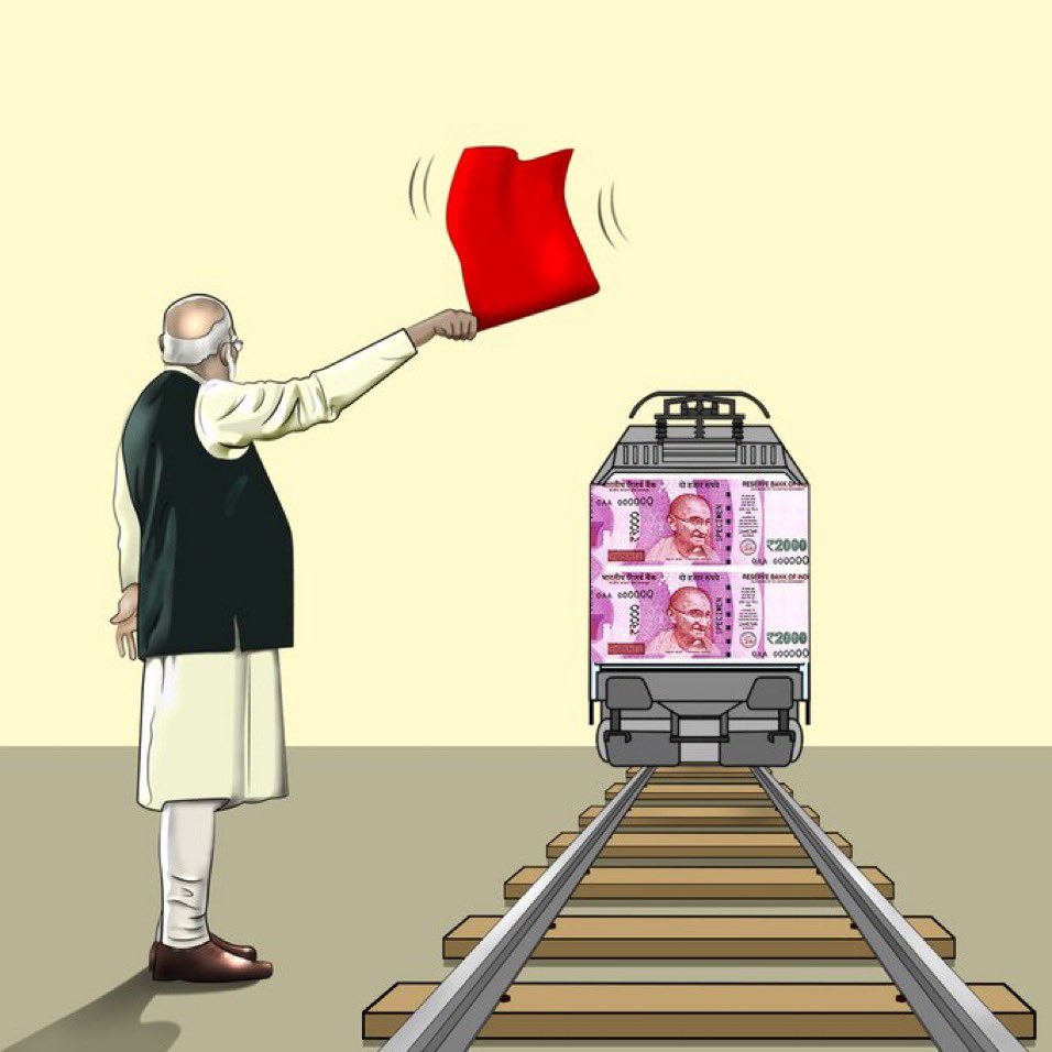 KumariABabu's tweet photo. Derailed PM…😆🤔
#Demonetisation #RIP2000 https://t.co/1LJkEAG2Vb