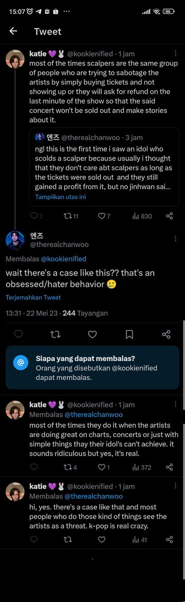 Shaarasarah's tweet photo. Wow you sure know a lot more than iKONIC and jinan do right?  as outsider and fandom who has a "thing" with konys isnt it feel suspicious 🤨 or you actually know something here??? https://t.co/l0xb1kRPAo