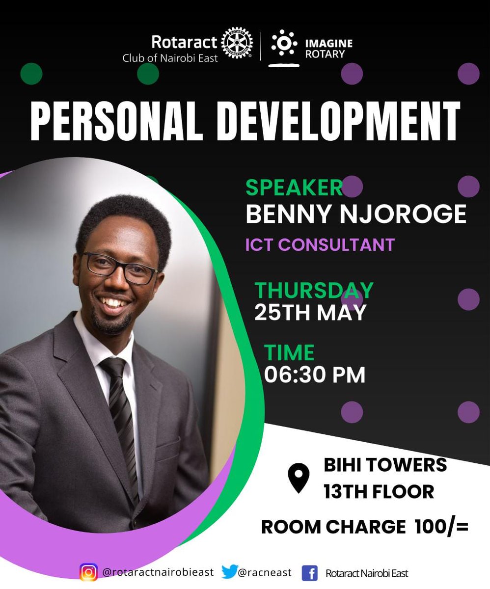 racneast's tweet photo. Take control of your destiny and design your own life plan! 💪✨
Join @BennyNjoroge for an enlightening session on personal development and gain the tools to shape your future💯😃.#OwnYourJourney
Also,Don't miss out on our exciting induction event.  🎉🔥 #SpartanInduction https://t.co/sT28SwZuam