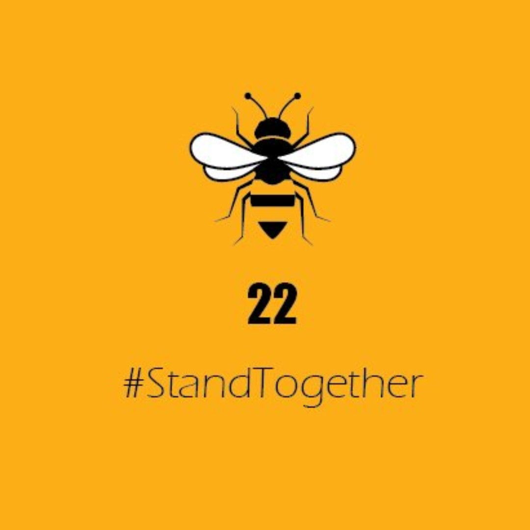 Today #ManchesterRemembers ❤️🐝

#StandTogether