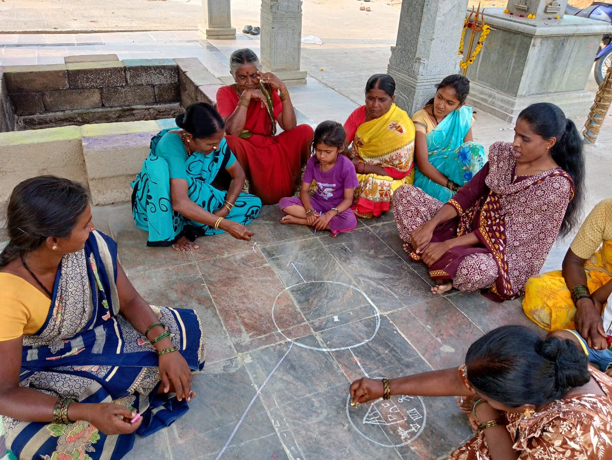 A participatory rural appraisal was organized as part of the Uttam Gram Initiative ,Karnataka, by S M Sehgal Foundation. Dr. Krishna Murthy and Dr. Pillegowda, professors of the Dept. of Agri, conducted activities for the villagers on agriculture &amp; allied activities.
