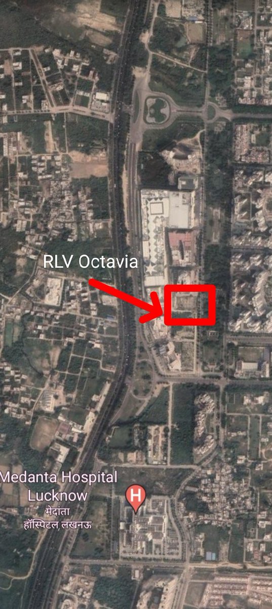 lucknow_index's tweet image. #Lucknow 

#Commercialproject

Behind LULU Mall &amp;amp; Next to Platinum Mall, RLV group is coming up with 12 floor commercial tower named &apos;OCTAVIA&apos;  including retails &amp;amp; offices. 

Construction in progress. Rera number is place. #UPRERA