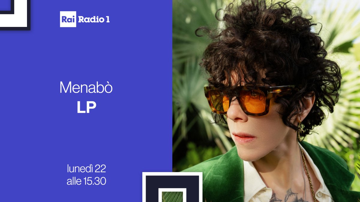 🎵"#LoveLines è un album molto personale, riguarda le mie emozioni, il mio vissuto". 

✳️Alle 15.30 a #Menabò con <a href="/claudiodeto/">Claudiodeto</a>, <a href="/Framalaguti/">Francesca Malaguti</a> e <a href="/Maxycek/">Massimo Cecchini</a> c'è <a href="/iamlp/">LP</a>. Non mancate!🎵