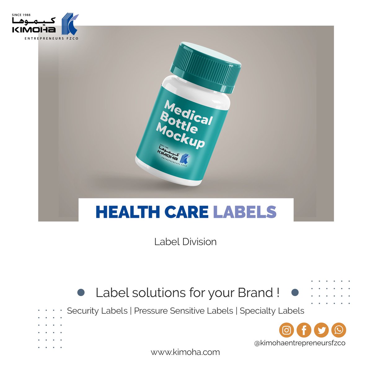 Health Care Labels
kimoha.com
#printingservices #printing #printingsolutions #packagingsolutions #packaging #packagingindustry #wrapping #barcodelabels #barcodescanners  #labelprinting #healthcare #pharmaceuticals #healthcareindustry