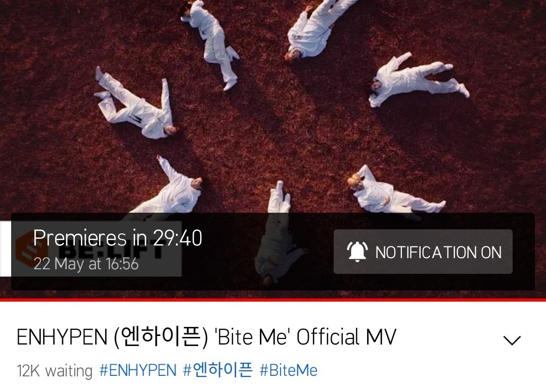 please make sure to join the MV premiere 30-15 mins before it starts! 

🖇️: youtu.be/wXFLzODIdUI