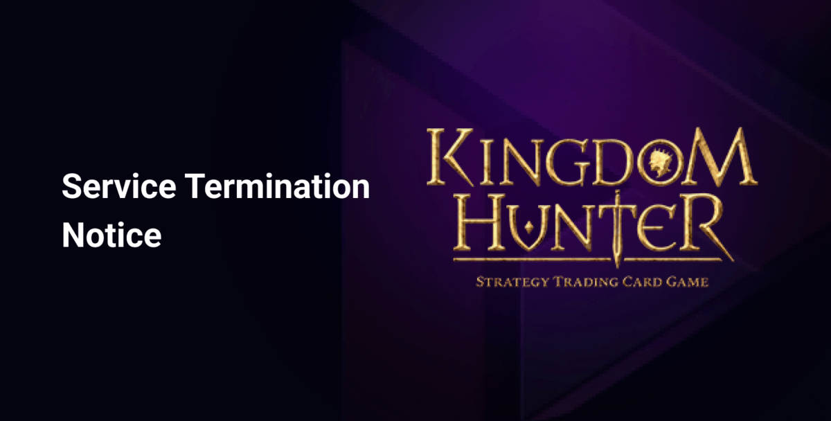 📢 Announcement: The Kingdom Hunter service on WEMIX platform will be  discontinued on June 3rd, 2023. LORDCOIN token service will continue. No  more purchases after May 21st. Refunds available. Contact support for  more. #KingdomHunter #WEMIXPLAY
