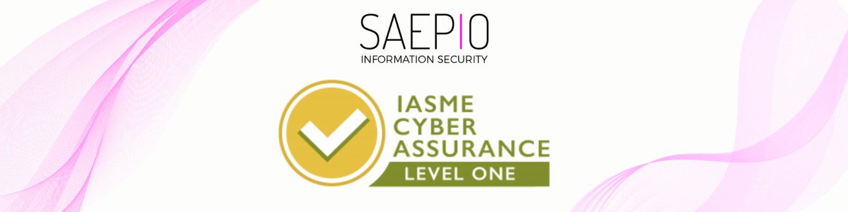 Saepio are proud to announce that we’ve been awarded our IASME Certificate in Cyber Assurance 😀 Onwards to the next Level for Saepio!

#cybersecurity #certificate #assurance