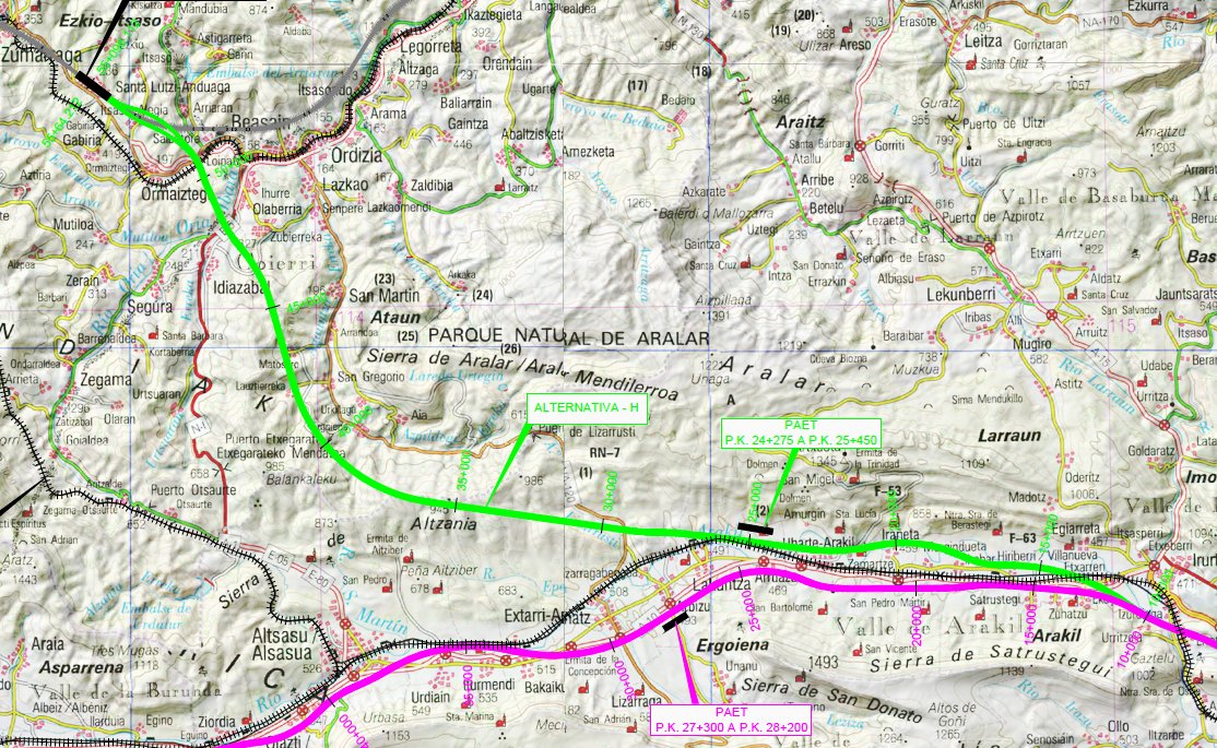‼️Adi! Aralar inguruko Nafarroako zein Gipuzkoako udalek jaso dute ministerioaren aldetik (MITMA) AHTaren ibilbidean zundaketa lanak egiten hasteko dokumentazioa. Jarraitu haria ⬇️⬇️