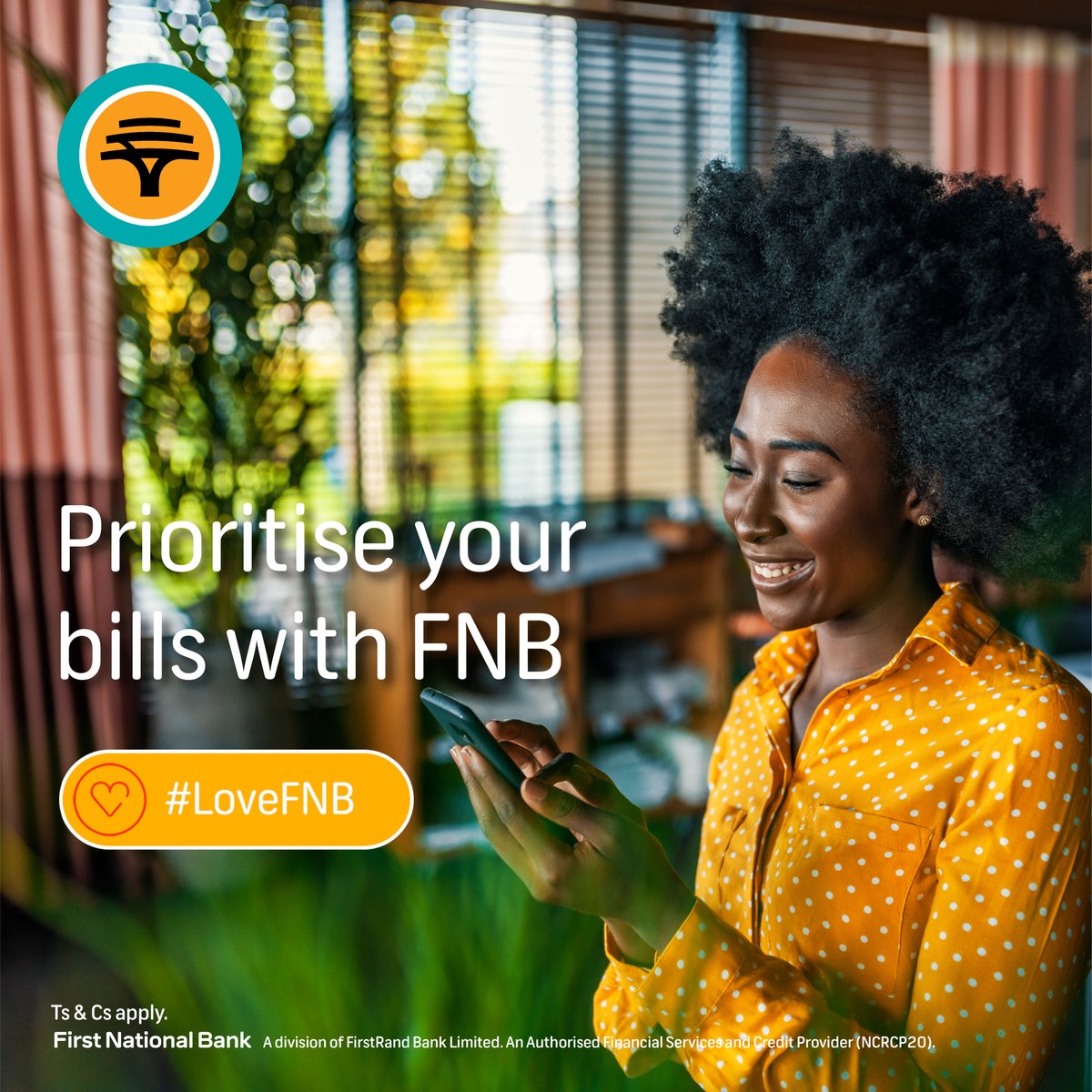FNBSA's tweet image. Did you know that you can pay your bills directly from your phone on the FNB App? From traffic fines to municipal bills 😎

𝗥𝗲𝗽𝗹𝘆 using #LoveFNB and tell us what bills you’re paying via the FNB App and you could win a voucher up to the value of R750.