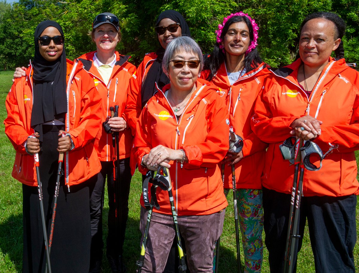 We celebrated world Nordic walking day in style in Eastville Park Nordic walking, refreshments in the refurbished Nissen hut, and a taster of lawn bowls  thanks to E, park Bowling Club. With over 40 people attending it was an amazing community gathering and a very special day.