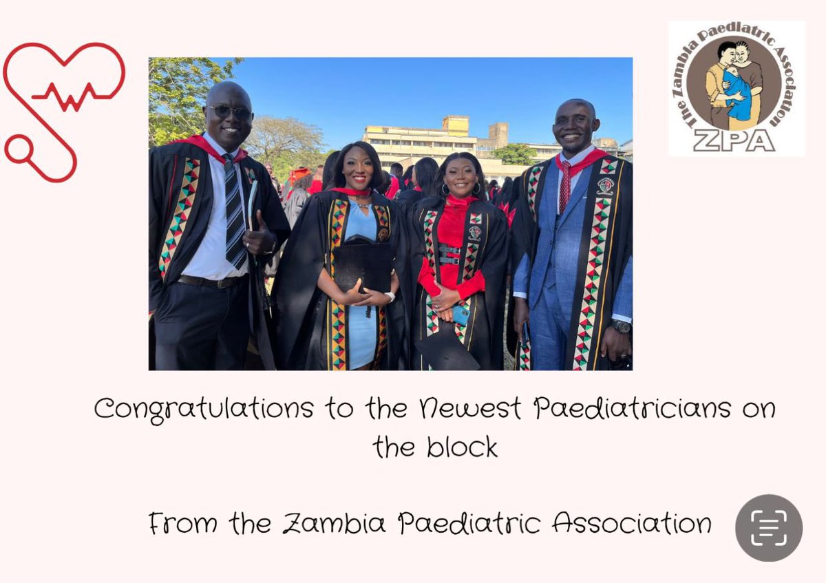 Zambia Paediatric Association tweet media