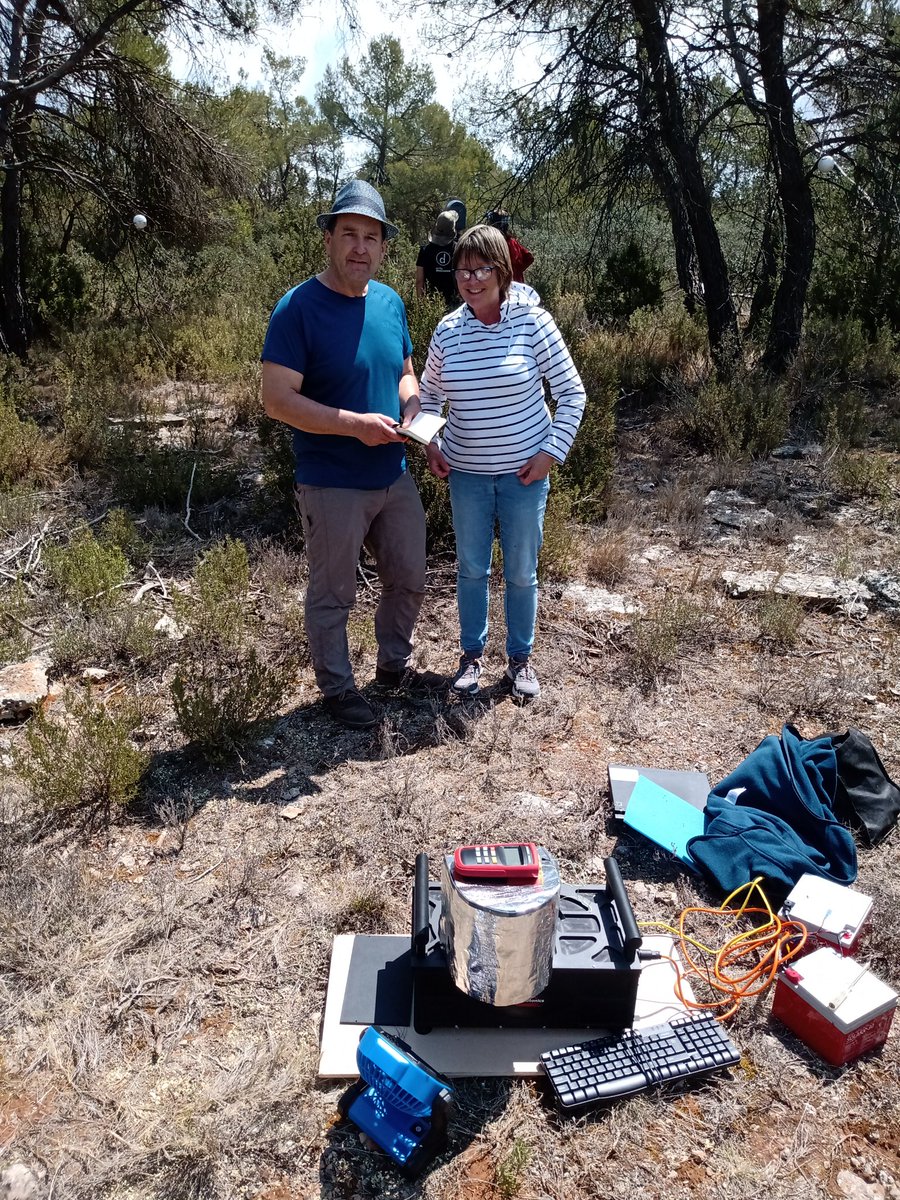 SalcaSalford's tweet photo. SALCA lives. Measuring fuel moisture content in Mediterranean forests with Polytechnic University of Valencia @UPV https://t.co/fVV9hfacBP
