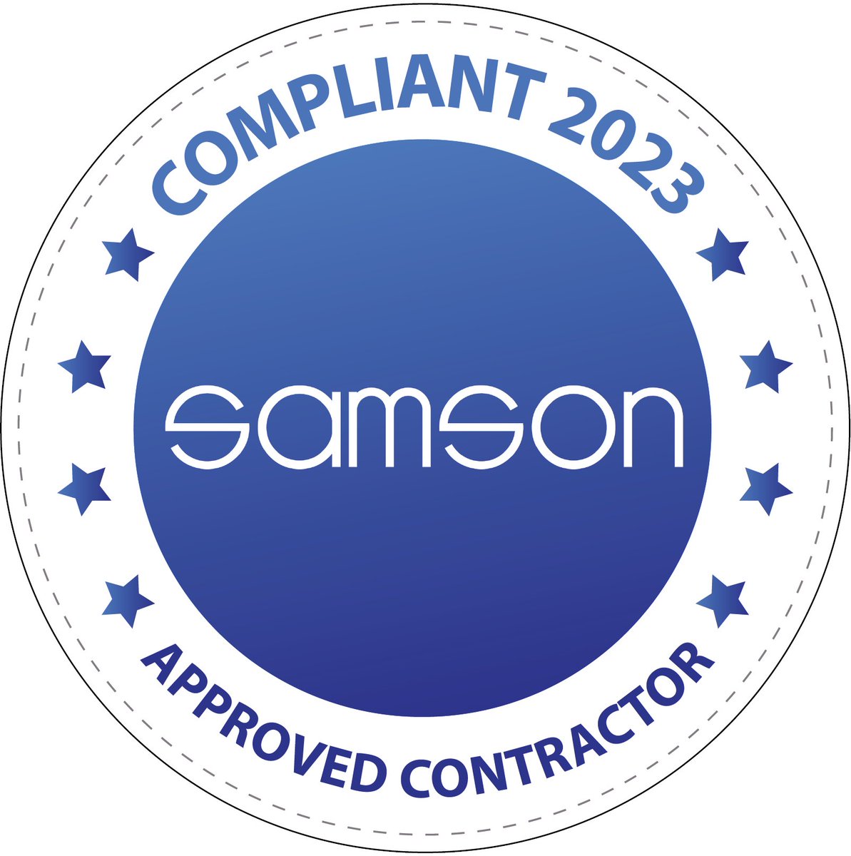 Green Piling have now been certified as a Samson Approved Contractor!