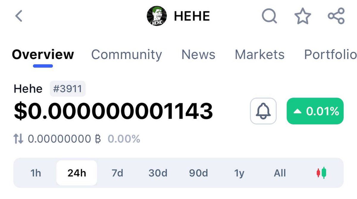 We are listed on <a href="/CoinMarketCap/">CoinMarketCap</a> #HEHEARMY $HEHE 

coinmarketcap.com/link/currencie…