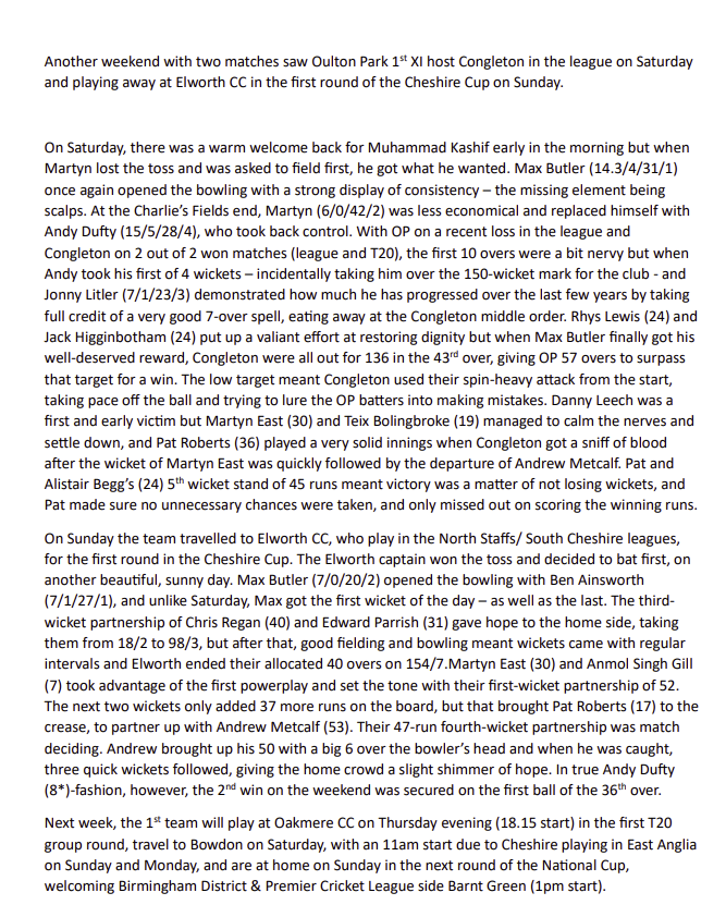 Oulton Park CC tweet media