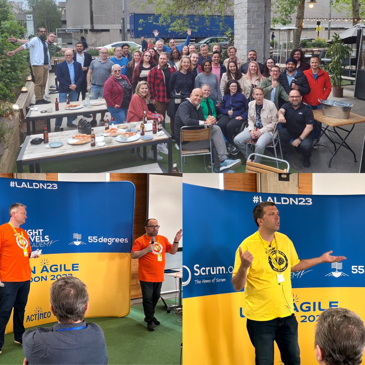 Day 1 of #LALDN23 is now in full flow. <a href="/jordi_falguera/">Jordi Falguera</a> is unleashing our mindset. “Boom Shaka Laka”.