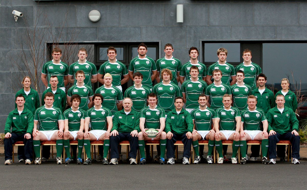 Which future Test stars can you spot in this @IrishRugby U20s squad from 2009? 🔎 ☘️