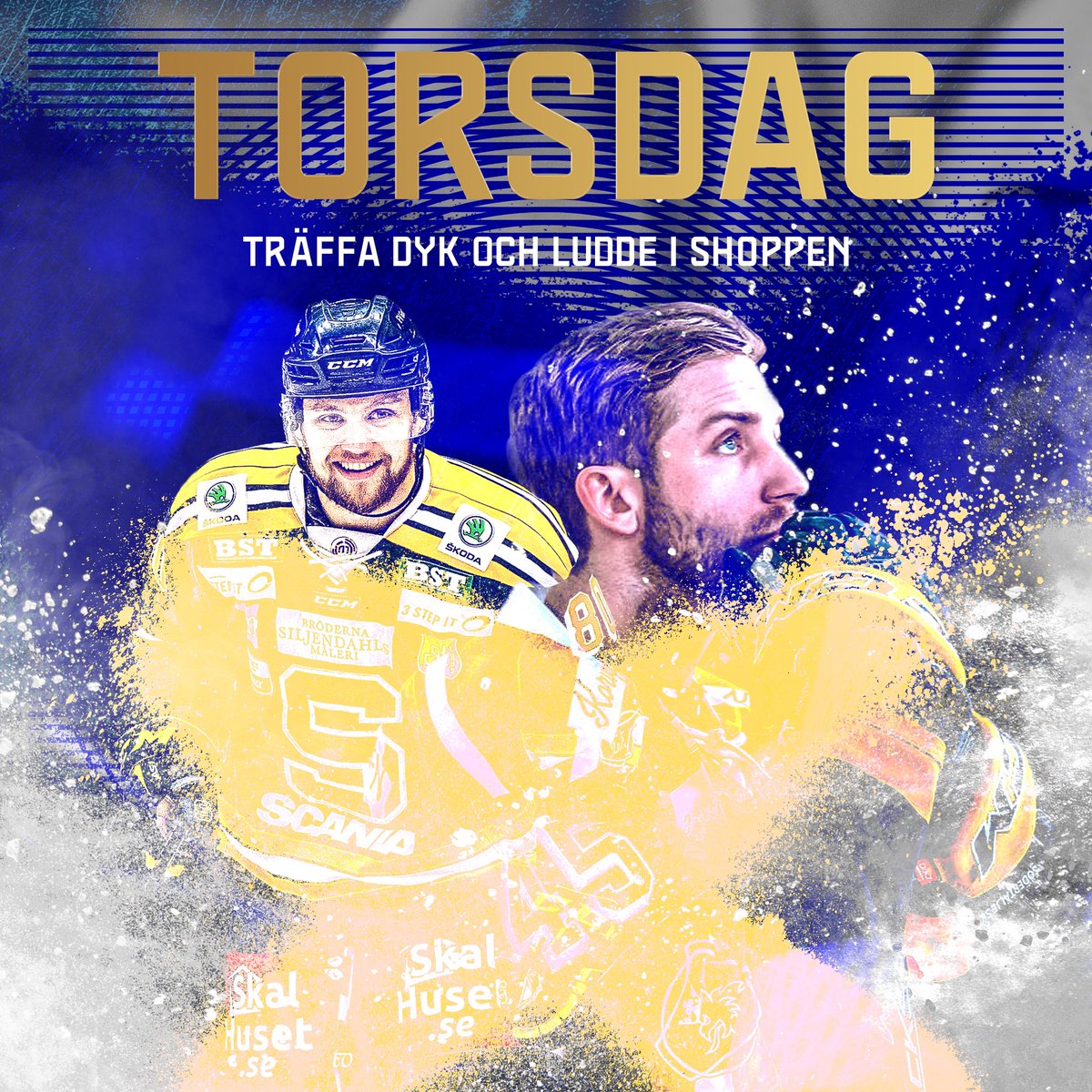 SodertaljeSK's tweet image. Löningsvecka och shoppen i Scaniarinken håller öppet torsdag, fredag och lördag🎉

Tors 11-15
Fre 14-17
Lör 10-15

På torsdag kan du dessutom både snacka hockey och få smakråd av Blomman och Dyk✔️

#TwittSSK