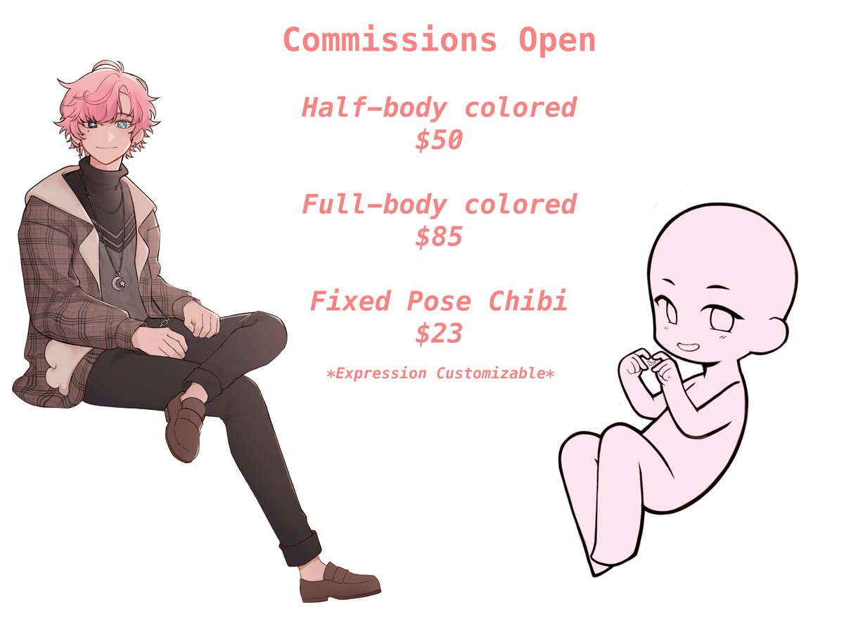 byuuli_'s tweet photo. I’m in desperate need of rent and travel funds, so I’m opening comms for a while! I‘d really appreciate any help I can get

ko-fi 🔗 is in my bio! https://t.co/pm5qwNRmU3