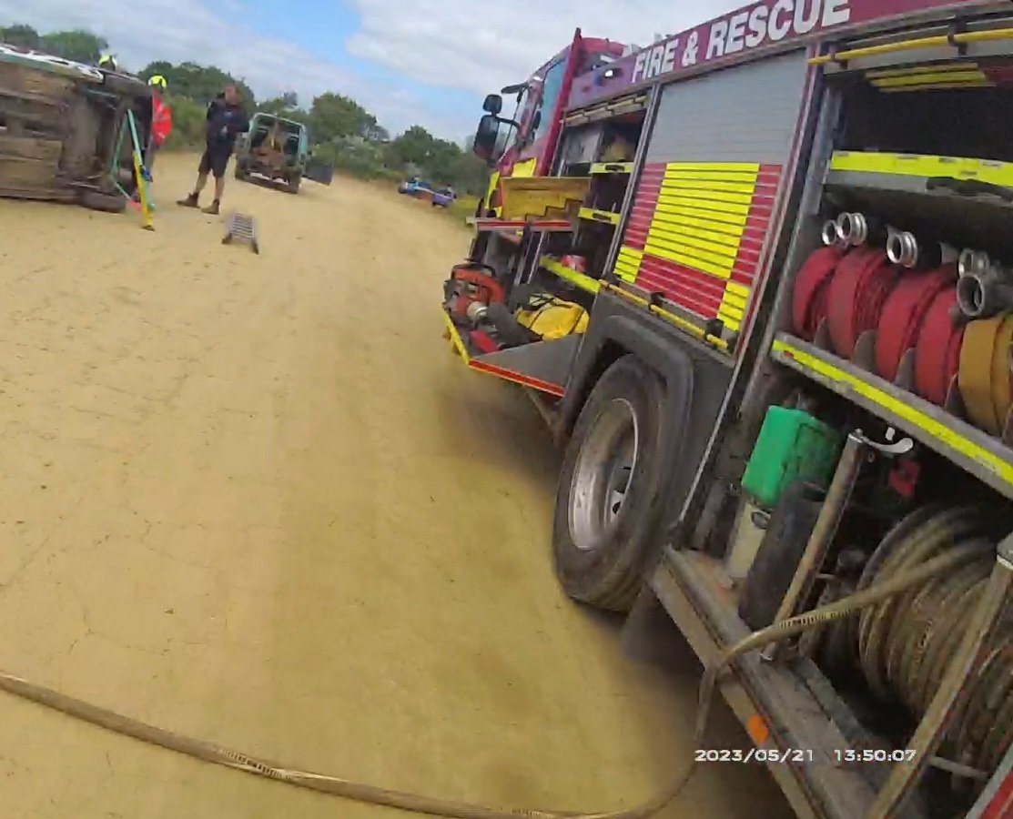 firerescueuk's tweet photo. Our crew attended to a few incidents yesterday whilst providing fire&amp;rescue and medical cover at the raceway. A few stills from our bodycams #fire #rescue #firerescue #rtc #firefighter https://t.co/gp2quITHWl