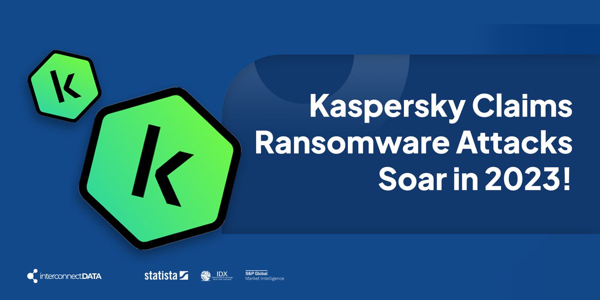 ICData's tweet photo. Cybersecurity firm Kaspersky claims ransomware attacks soar in 2023! You can find more information about technology on https://t.co/xGU7pCvEvr

Source: Tempo

#interconnectdata #authenticnetworkworldwide #businessinformation #ransomwareattack #lockbit #BSI #cyberattack https://t.co/amsAADpUCQ