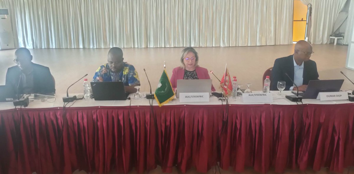 Kicking off the first day of the Meeting of the Specialized Technical Group on Labour Market Information - Informal Economy (STG-LMIS-IE), in Hammamet, Tunisia.

#economy #africa #data #informal