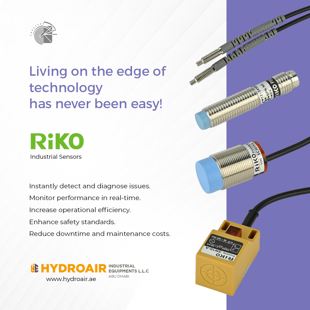 hydroair6's tweet photo. Riko industrial sensors dealer in Abu Dhabi
Hydroair Industrial Equipments L.L.C
https://t.co/tlCCc8zar4 https://t.co/72IpMhoosV