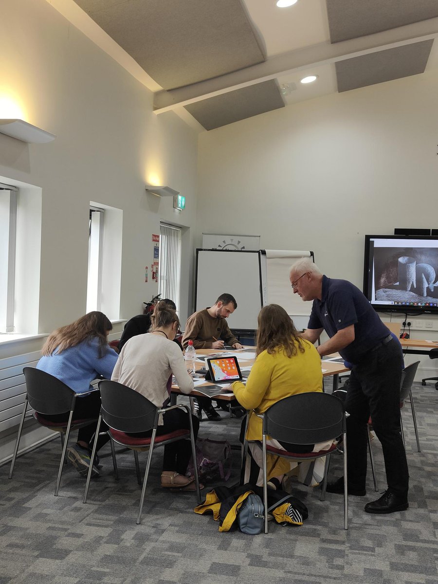 JCt4ed's tweet photo. What a great way to spend National Drawing Day!

Teachers traveled to Kilkenny EC this weekend to partake in the final Arts in Junior Cycle #SketchIT workshop with Jim O'Farrell https://t.co/evwgBgfm2y