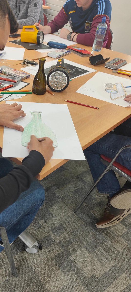 What a great way to spend National Drawing Day! Teachers traveled to Kilkenny EC this weekend to partake in the final Arts in Junior Cycle #SketchIT workshop with Jim O'Farrell