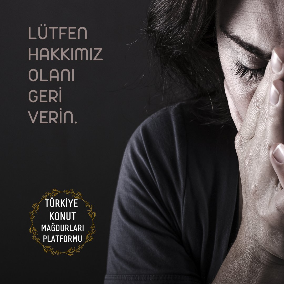 #Esenyurt da 30 bin
#İstanbul da 100 bin
#Türkiye de toplam 300 bin kişi konut alırken #Dolandırıldı
Aileleri ile beraber 1.5 milyon kişiyi etkileyen bu sorun <a href="/Akparti/">AK Parti</a> <a href="/murat_kurum/">Murat KURUM</a> <a href="/RTErdogan/">Recep Tayyip Erdoğan</a> <a href="/DrSinanOgan/">Dr. Sinan Oğan</a>