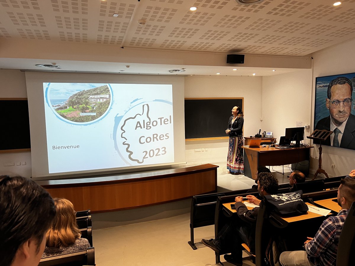 Début de Cores/Algotel 2023 à Cargèse