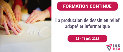ins_ei_'s tweet photo. [FORMATION CONTINUE]
📣L'INSHEA organise une formation « La production de dessin en relief adapté et informatique » du 12 au 16 juin 2023 sur le campus de l'#INSHEA.
➡ Inscrivez-vous sur la page dédiée  : https://t.co/P09wimObWl https://t.co/DgYqIvepWX