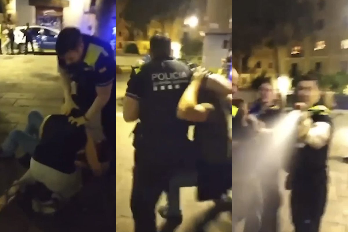 ⚠️ La Guàrdia Urbana agredeix amb esprai irritant i deté dos monitors d'un esplai de Barcelona

L'Agrupament Esplai Santa Maria del Pi del districte de Ciutat Vella denuncia "brutalitat policial" durant la celebració del seu 49è aniversari. directa.cat/la-guardia-urb…