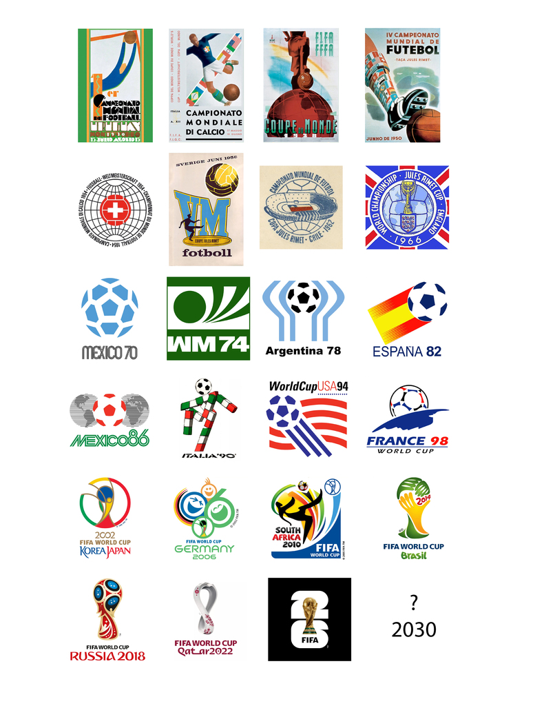 design_PRN's tweet photo. Design Porn - With the 2026 logo announced a couple days ago, wich of these is your favorite World Cup logo? https://t.co/nJVYYtmQlR