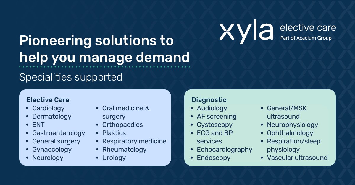 Xyla (formally Xyla Elective Care) tweet media