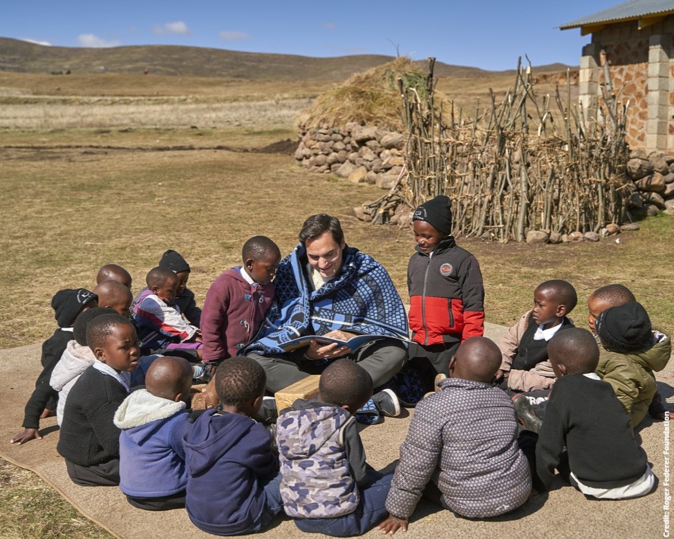 Quality education starts early.

During his visit to Lesotho, <a href="/rogerfederer/">Roger Federer</a> appealed to stakeholders across the country to unite with the common goal of making quality preschool education a reality for every child: g.pe/6SE850Or2nV

<a href="/rogerfedererfdn/">Roger Federer Foundation</a> <a href="/UnicefLesotho/">unicef Lesotho</a>