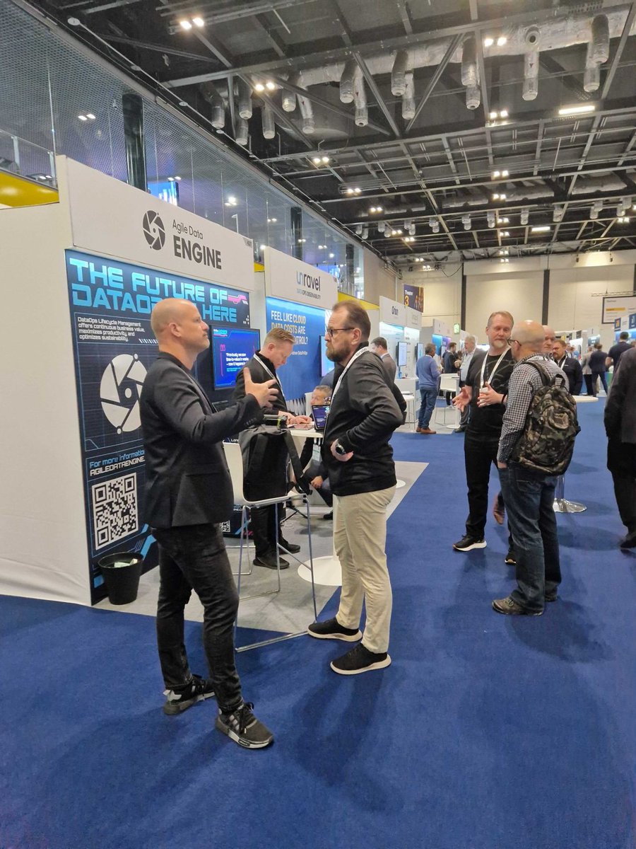 AgileDataEngine's tweet image. Meet us at @Gartner_inc Data & Analytics Summit! 🇬🇧Booth 427. 
Check also our keynote on Wednesday, May 24th, at 10 AM with our customer Timo Salonen, Head of Retail Data and Analytics at @sryhma!
 #GartnerDA #DataOpsManagement @Solita_Insights @SnowflakeDB #datawarehouse #data