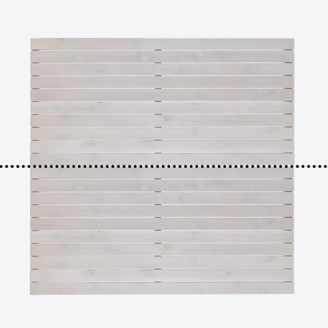 Contempfencing's tweet image. Looking to brighten up your garden? Say hello to the enchanting beauty of our Cequence White Limed Cedar Fence Panel! 🤍  Its unique white lime effect offers a lighter coloring that effortlessly infuses a touch of radiance into even the darkest garden spaces. 
#fencedesign