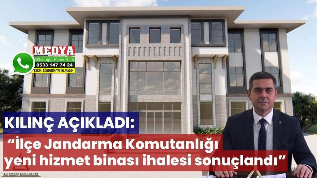 Kılınç açıkladı: “İlçe Jandarma Komutanlığı yeni hizmet binası ihalesi sonuçlandı” ift.tt/TfsvH2K