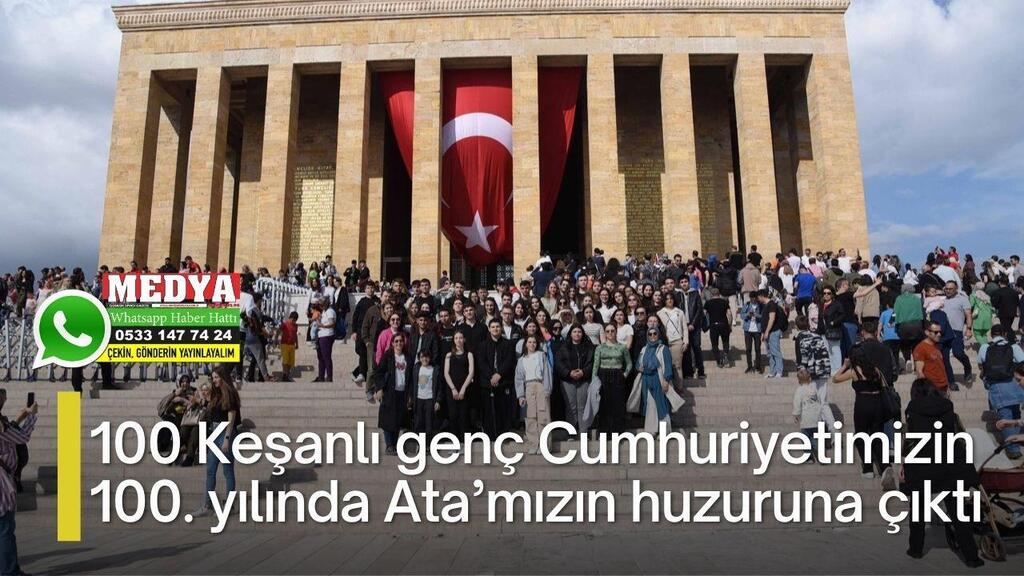 100 Keşanlı genç Cumhuriyetimizin 100. yılında Ata’mızın huzuruna çıktı ift.tt/HpwhcQz
