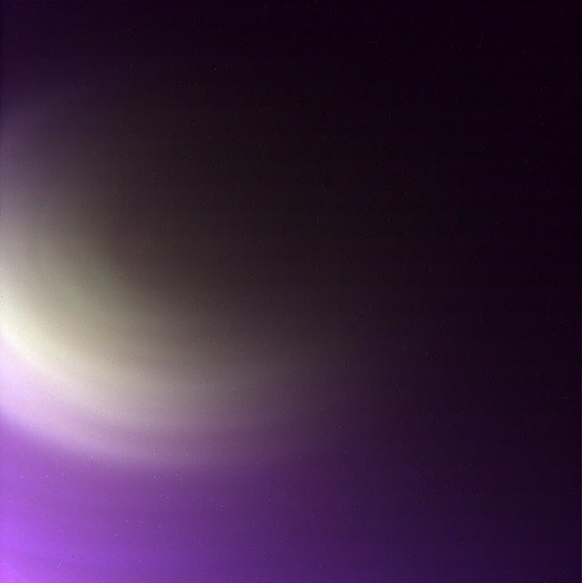 Titan's South Polar Cloud in False Color - From Val Klavans (<a href="/astroguitarist/">Val Klavans</a>) - flic.kr/p/eusu8u