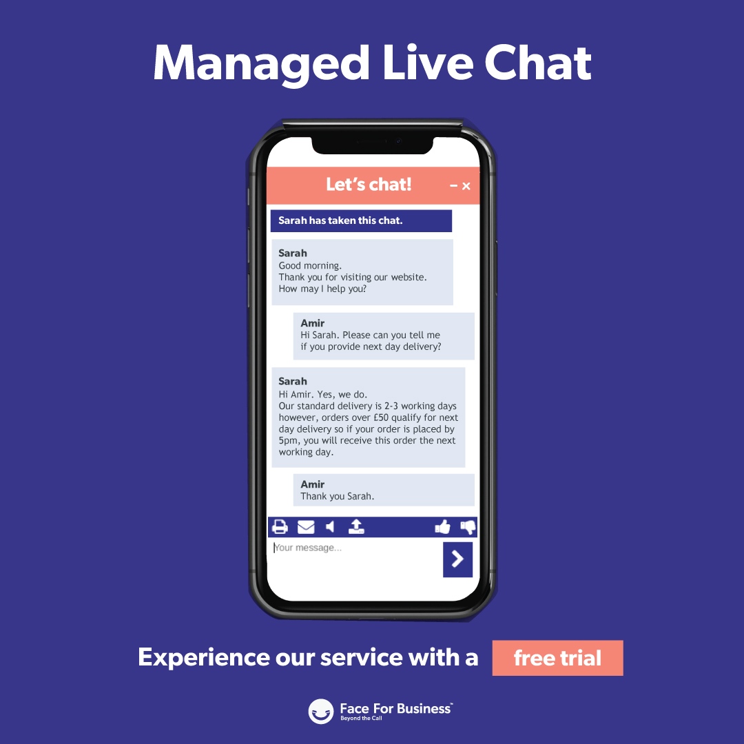 face4business's tweet image. Convert website visitors into leads using our managed live chat service.⁠
Give us a call on 0333 323 1007 and see how we can help!⁠
⁠#callansweringservice #virtualreceptionist #livechatservice  #faceforbusiness #answeringservice #callhandling #telephoneansweringservice